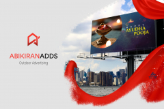 "Skyward Impact: Abikiran Ads Unipole Campaign"